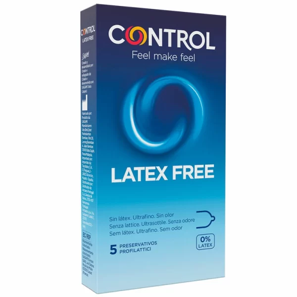 CONTROL Free Polyurethane Ultra-Thin Latex-Free Condoms 5