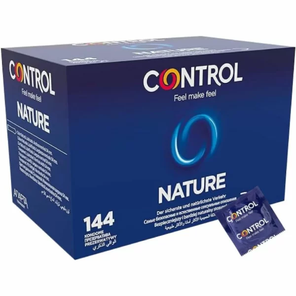Control Adapta Nature Condoms 144 pcs Ergonomic Transparent