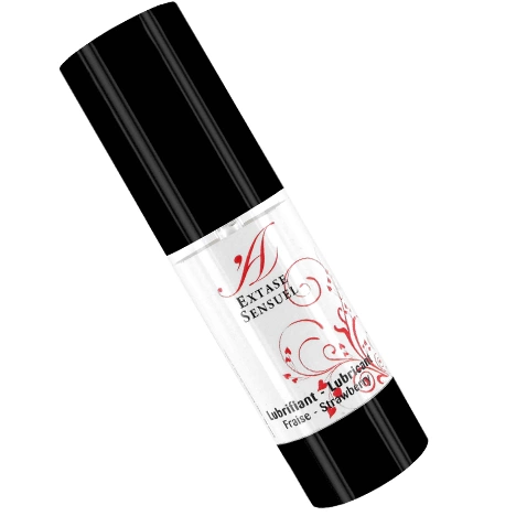 Extase Sensual Strawberry Water-Based Lubricant 100ml Ultra-Smooth Formula - Anelma Extase Sensual Strawberry Water-Based Lubricant 100ml Ultra