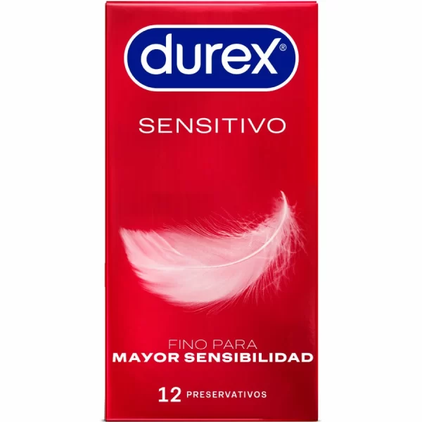 Durex Soft & Sensitive 12-Pack Anatomical Thin Latex Condoms