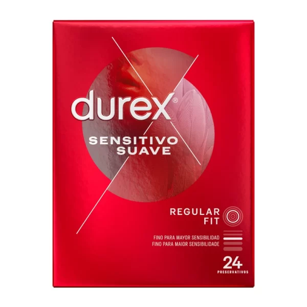 Durex Soft & Sensitive 24-Pack - Anatomical Thin Latex System. Condoms. See formula