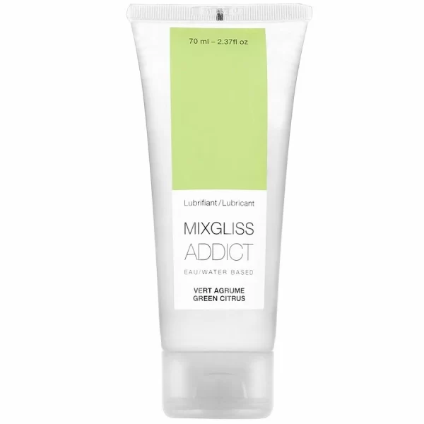 Mixgliss Water-Based Lubricant Green Citrus 70ml Easy-Apply