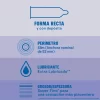 Durex Invisible Extra Lubricated 12 pcs - Ultra-Thin