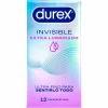 Durex Invisible Extra Lubricated 12 pcs