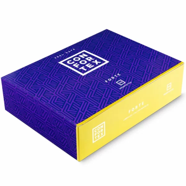 Confortex Nature Forte Premium Latex Condoms 144-Pack CE
