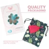 Intimichic Menstrual Cup Medical Grade Silicone Size - Reusable & Hypoallergenic S. See formula