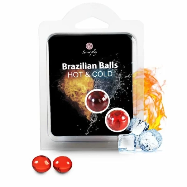SecretPlay Brazilian Balls Dual Sensation Heating & Cooling
