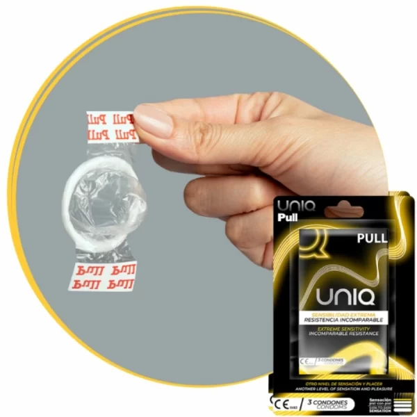 Transparent. Condoms