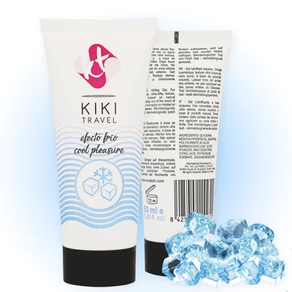 Kiki Travel Cooling Lubricant 50ml - Water-Based