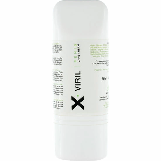 RUF X Viril Cream with Ginger & Fenugreek Extract 75ml - Toning Formula. Penis enlargement. See formula