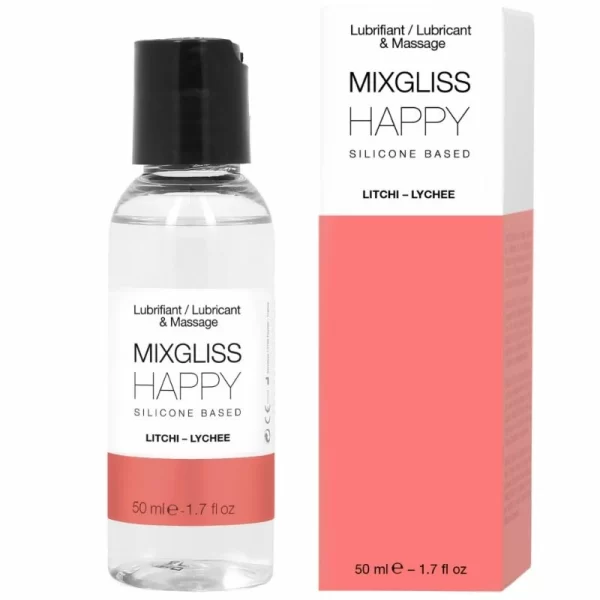 Mixgliss Happy Silicone Intimate Gel Litchi Aroma 50ml