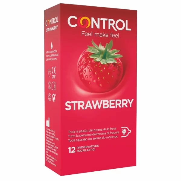 Control Adapta Strawberry 12 pcs