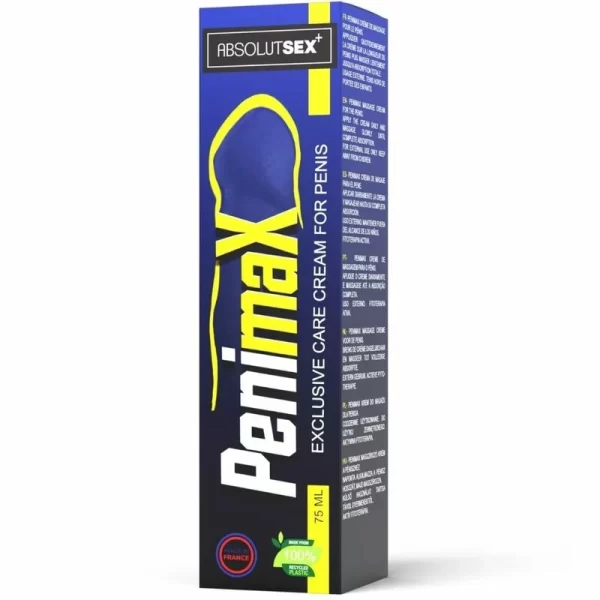 RUF Penimax 75 ml Hydrating Cream for Intimate Skin Care & Firmness. Penis enlargement. See formula