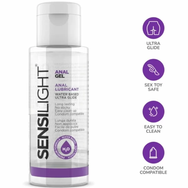 Intimateline Sensilight Water-Based Anal Gel 30ml - Gentle