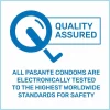Pasante Dotted & Ribbed MS Placer 3-Pack Textured Latex Condoms 52mm. See formula