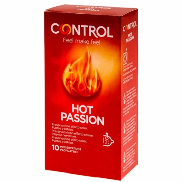 Control Hot Passion Warming Effect Condoms 10 Pack