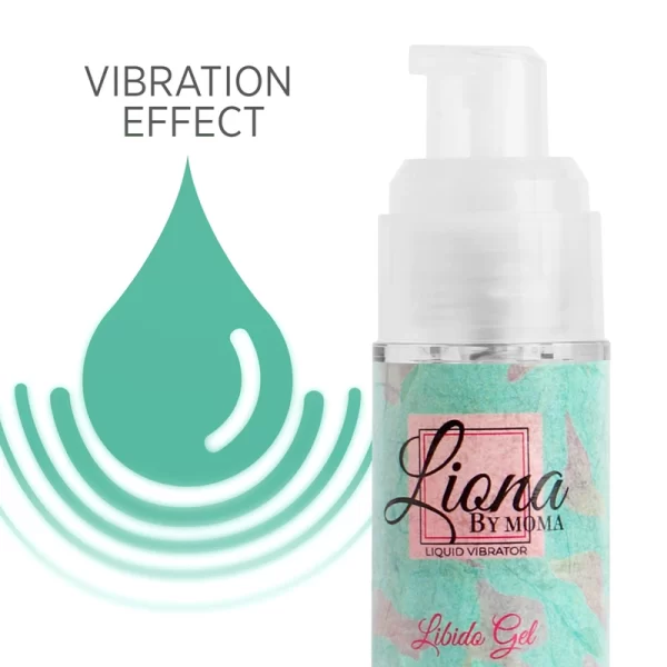 Liona by Moma Liquid Stimulation Gel 15ml - Fast-Absorbing Formula. Stimulating gel. See formula