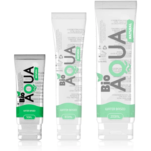 BIOAQUA Water-Based Lubricant 50ml - Natural Ingredients