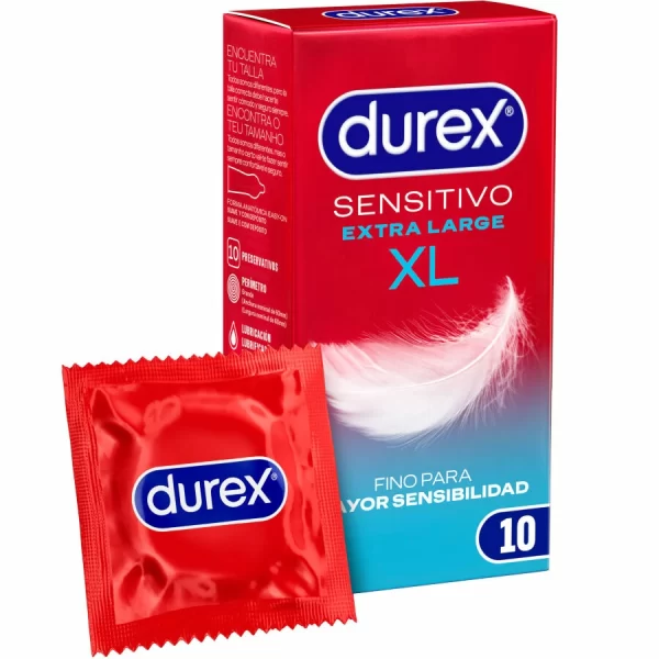 Durex Sensitivo XL 10-Pack - Large Size