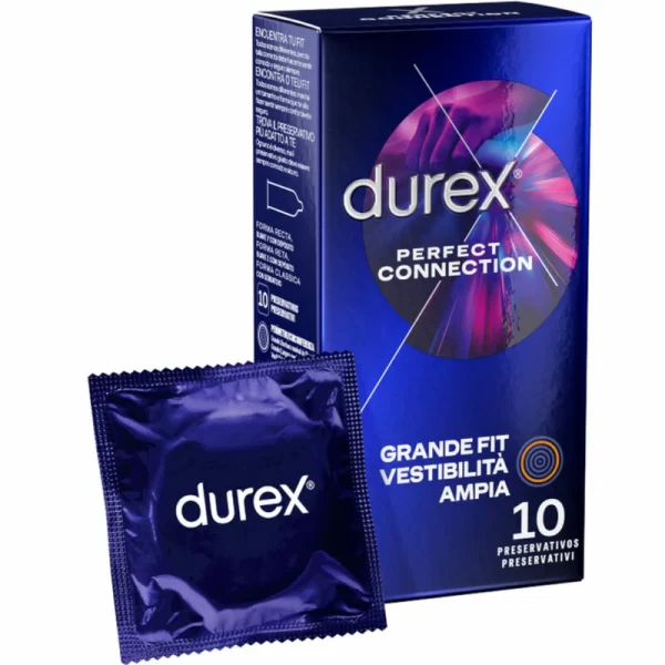 Durex Perfect Connection Silicone Condoms Extra Lubrication