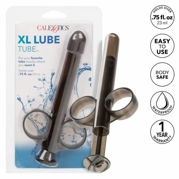 CalExotics XL Lube Tube Black - Precision Refillable Dispenser 23ml. Other. See formula