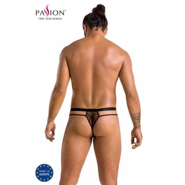 Passion Collin Thong Black - Modern Comfort Lingerie EU-Made