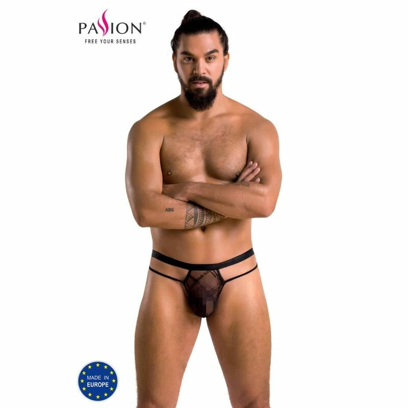 Passion Collin Thong Black - Modern Comfort Lingerie EU-Made