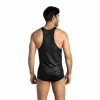 Anais Men Electro Top Microfiber Military Print Sleeveless