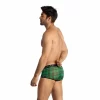 ANAIS MEN MAGIC Boxer Shorts Green-Black Check Lycra Comfort