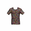 Anais Men Mexico T-Shirt - Floral & Skull Pattern