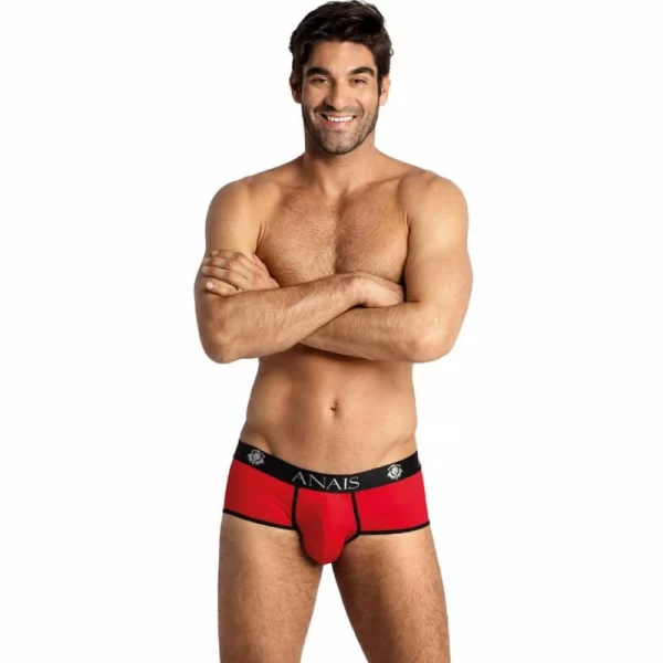 ANAIS Men Soul Brief - Sporty Microfiber Red-Black Underwear