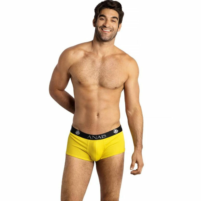 ANAIS MEN TOKIO Boxer Shorts Yellow Modal Sport Fit