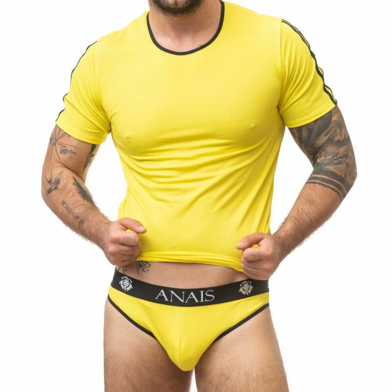 Anais Men TOKIO Yellow T-Shirt - Soft Modal