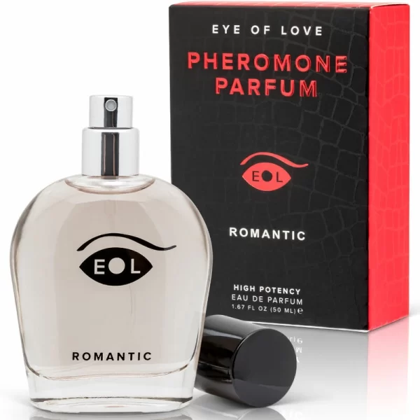 Eye of Love EOL Romantic Parfum Deluxe 50ml - Elegant Pheromone Fragrance. Pheromones and aphrodisiacs. See formula