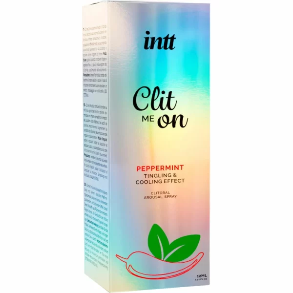 INTT Clit Me On Peppermint 12ml - Sensory Stimulation Spray for Women. Other. See formula