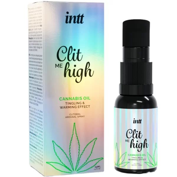 INTT Clit Me High Intimate Spray with Cannabis Seed Oil 15ml