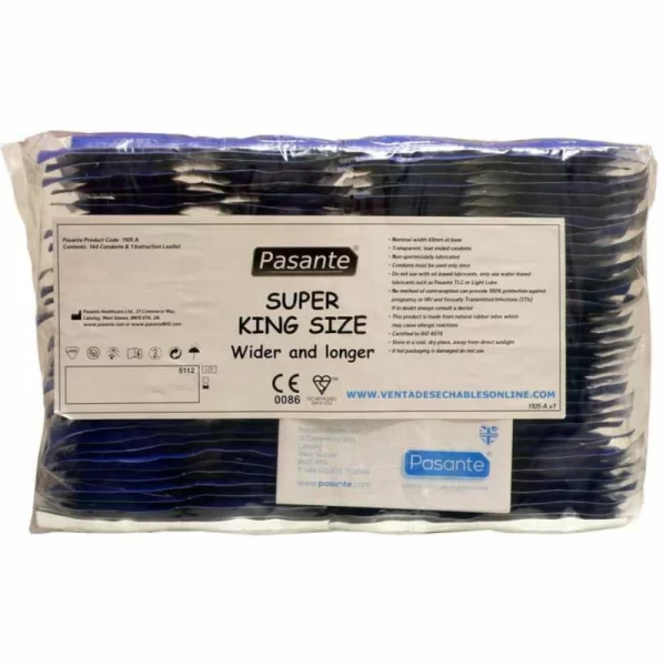 Pasante Super King XXL 69mm Premium Latex Protection
