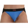 BURN Jockstrap 008 Blue/Black - Breathable Athletic Design