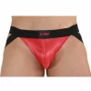 BURN Jock Red/Black - Premium Elastic Athletic Jockstrap