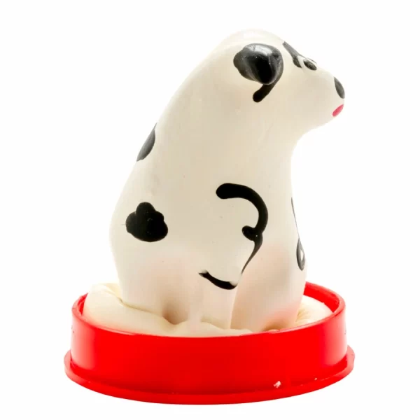 Condomerie Hand-Painted Decorative Latex Cover Dalmatian Dog Motif. Condoms. See formula