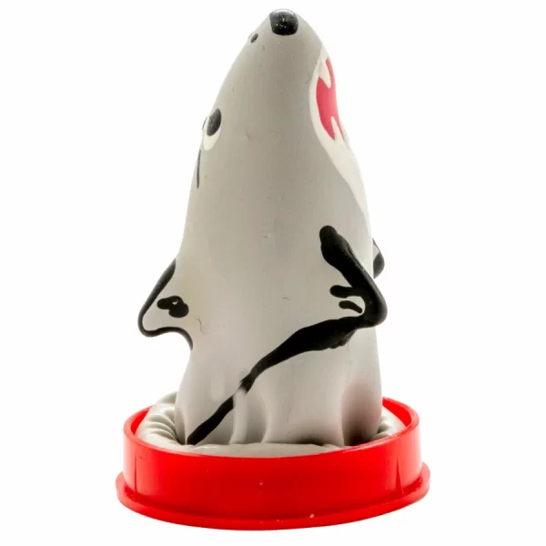 CONDOMERIE Hand-Painted Decorative Latex Shark Model 1