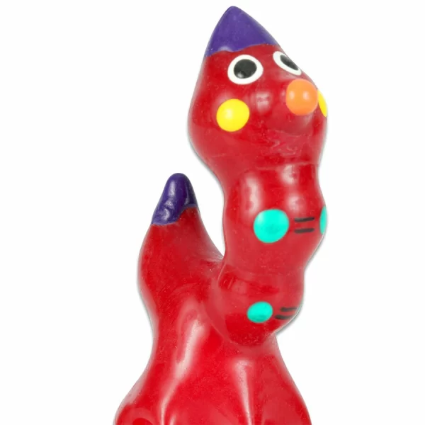 Condomerie Hand-Painted Decorative Latex Condom Worm Design