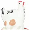 Condomerie Hand-Painted Decorative Latex Item Chicken White