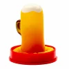 Condomerie Hand-Painted Decorative Condom Glass of Beer Motif. Condoms. See formula