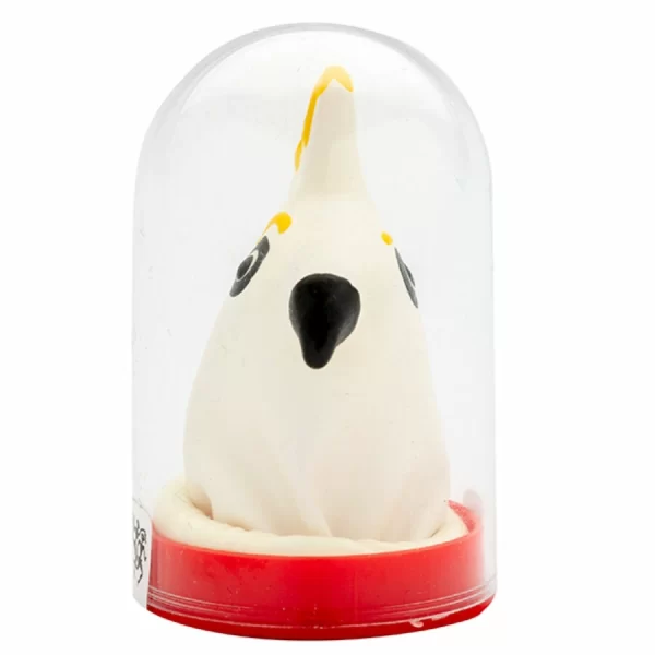 CONDOMERIE Hand-Painted Decorative Latex Cover Parrot White