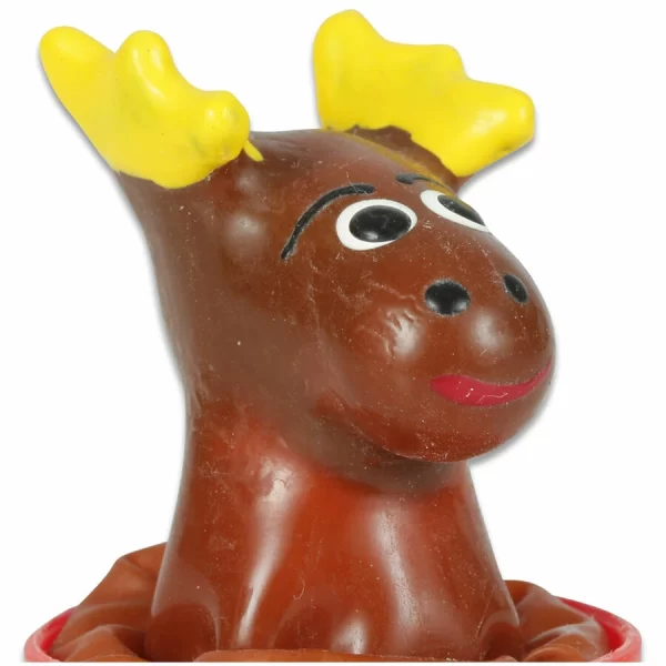 CONDOMERIE Hand-Painted Decorative Latex Cover Moose