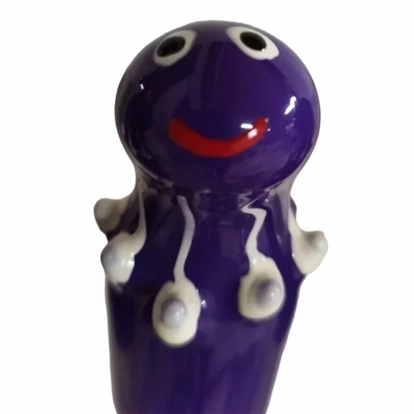 CONDOMERIE Octopus Purple Hand-Painted Decorative Latex