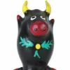 Condomerie Hand-Painted Artistic Condom Bull Black