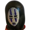 Condomerie Hand-Painted Novelty Latex Cover Mask Ghost Black
