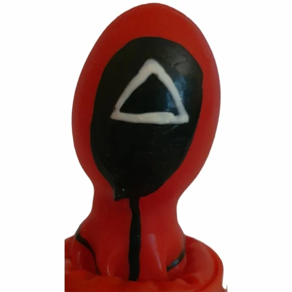 CONDOMERIE Hand-Painted Decorative Latex Model Triangle Amsterdam Art. Condoms. See formula